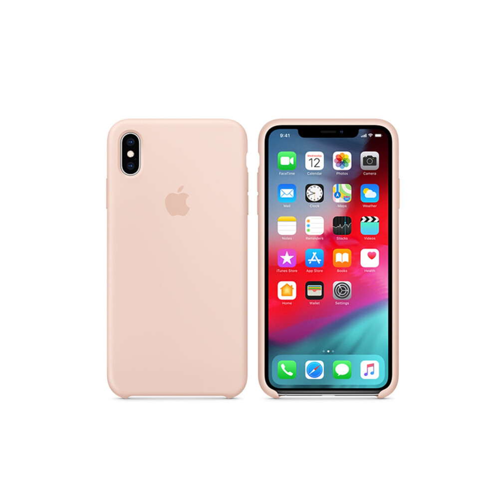 Silicone Gel Rubber Shockproof Protective Case Cover For Iphone Sand Pink Iphonexr