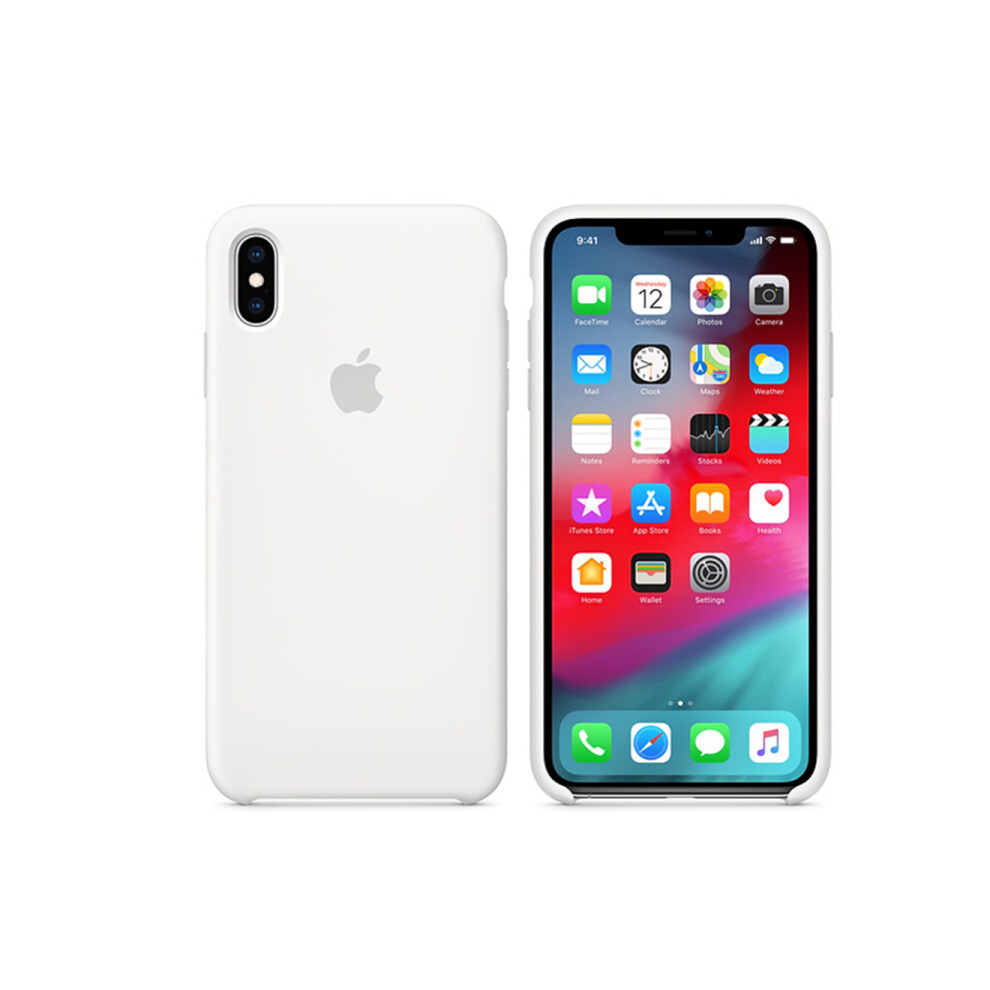 Silicone Gel Rubber Shockproof Protective Case Cover For Iphone Iphone X/Xs White 3321831224449