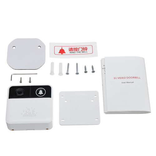 Wireless WiFi Intercom Smart HD Video DoorBell Camera Phone Home Ring Bell 1
