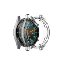 Huawei Watch GT Pehmeä TPU Suojakotelo Runko Kansi Puskurin Suojakotelo Valkoinen - 46mm