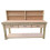 (8ft, Standard Legs) Wooden Eucalyptus Top Workbench With Drawers And Back Panel 3