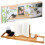 URBN Living Natural Adjustable Wooden Bath Rack 1