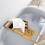 URBN Living Natural Adjustable Wooden Bath Rack 5