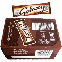 Full Box of GALAXY Standard Chocolate Bars (Smooth Milk (24 x 42g))