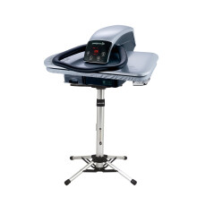 (Silver, 70HD + stand, 68cm, 1,600watt) Steam Ironing Press Heavy Duty Professional + Stand by Speedypress (+ FREE Iron Attachment, Anti-Scale Water Filter, Replacement Cover&Foam Underfelt)