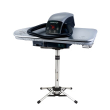 (Silver, 90HD + stand, 91cm, 2,600watt) Steam Ironing Press Heavy Duty Professional + Stand by Speedypress (+ FREE Iron Attachment, Anti-Scale Water Filter, Replacement Cover&Foam Underfelt)