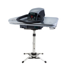 (Silver, 80HD + stand, 81cm, 2,600watt) Steam Ironing Press Heavy Duty Professional + Stand by Speedypress (+ FREE Iron Attachment, Anti-Scale Water Filter, Replacement Cover&Foam Underfelt)