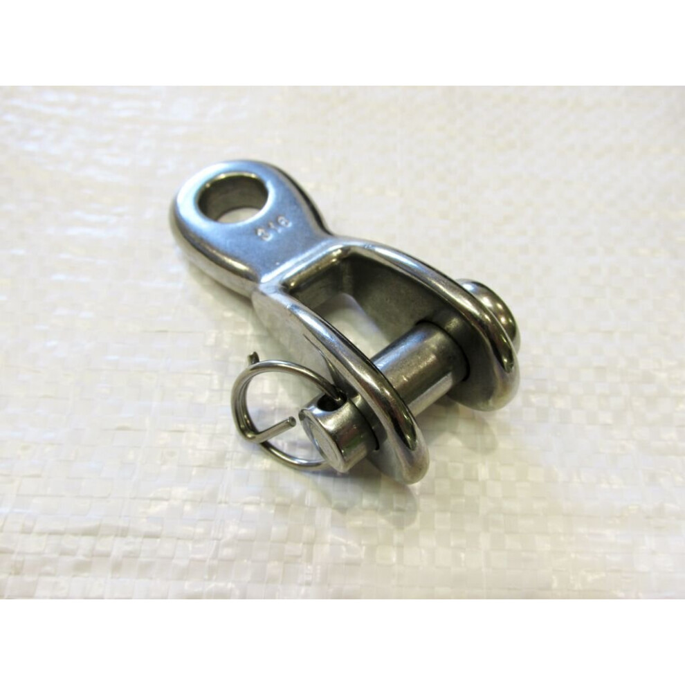 Stainless Steel Toggle Fork 6Mm (Rigging Jaw Shackle Cable Wire) 707152582940