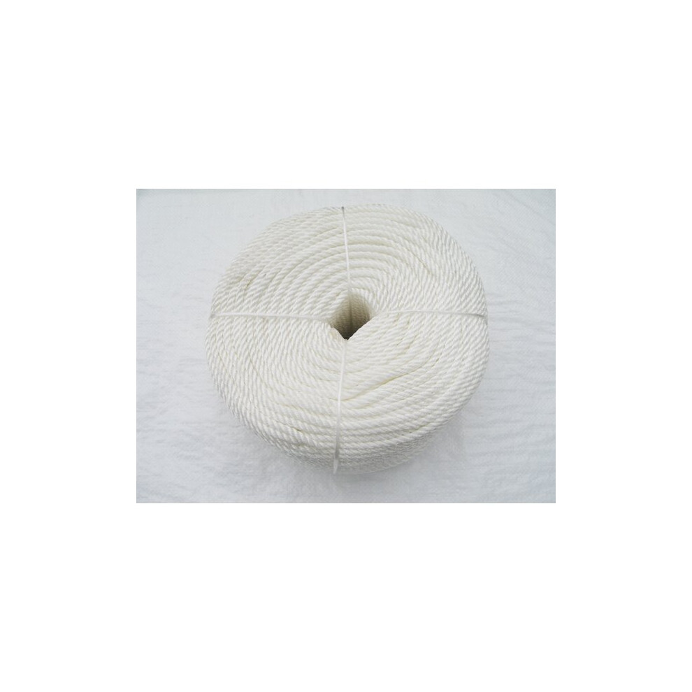 Polypropylene Rope 12Mm X 220M White (Braided Boat Anchor Line Coil) 600988494480