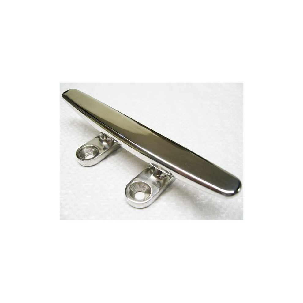 Stainless Steel Boat Cleat Open Base 290MM (12 Inch 4 Hole Docking)
