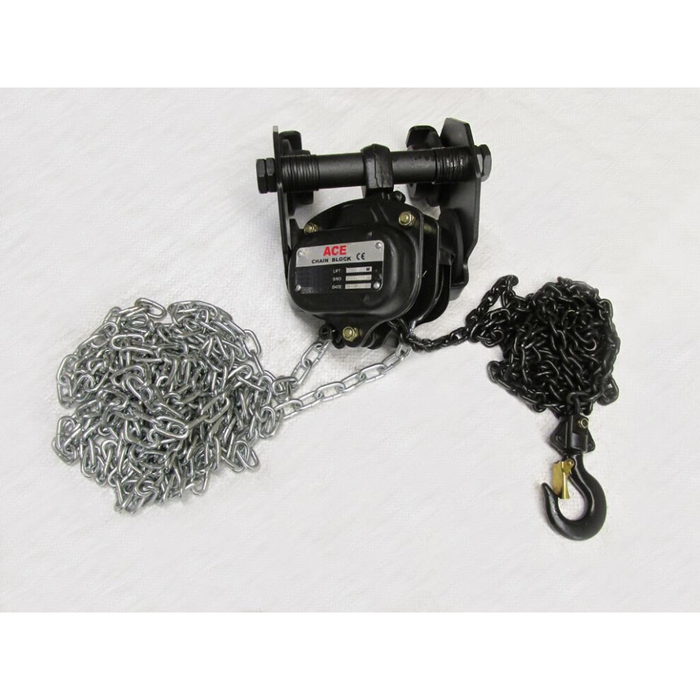 Chain Block And Push Trolley Combination 3T 10M (Beam Girder Tackle Manual) 600988488687