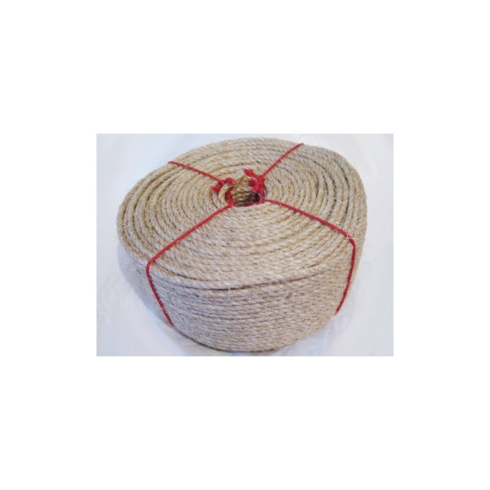 Natural Sisal Rope Hemp Cord 12Mm X 220M (Handrail Cat Scratch Post) 600988518346