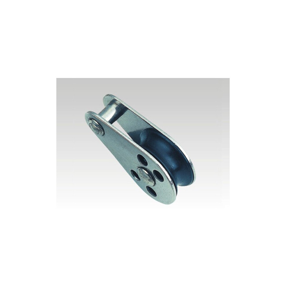 Stainless Steel Pulley Block With Nylon Sheave & Fixed Pin 25Mm (Wheel Hoist Fixed Pull Rope) 701017775317