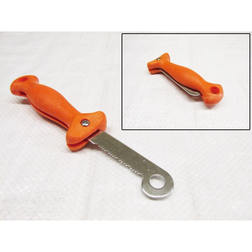 Life Raft Safety Knife Floating (Rope Cutter Folding)