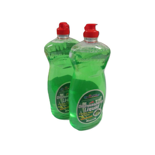 Washing Up Liquid Detergent Apple Scent 946ml (Dish Soap) x2