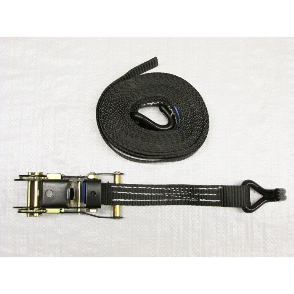 Tie Down Lashing Ratchet Strap X1 (1.5T 25Mm 2M Cargo Load Claw Hook) 600988496873