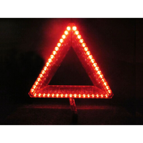 Car Warning Lights Triangle LED (Hazard Emergency Beakdown Road Safety Portable) 2