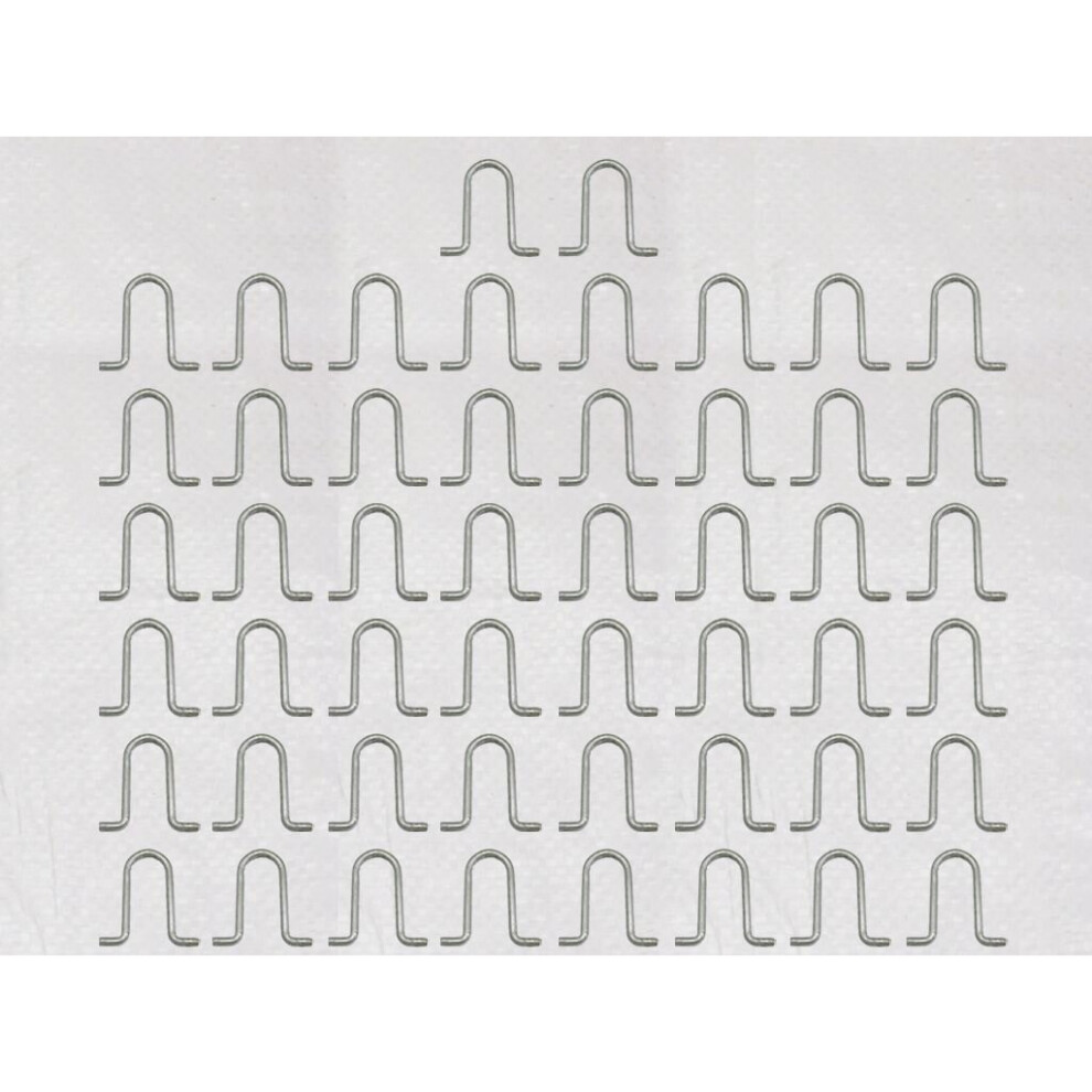 X50 Galvanised Concrete In 'U' Bolts - Caravan Tether Ground Anchor Security 707152588836