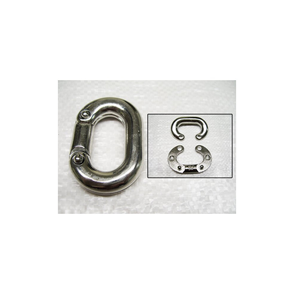 Stainless Steel Split Connecting Link 10Mm (316 Grade Chain Quick Repair Mending Shackle) 701017778134