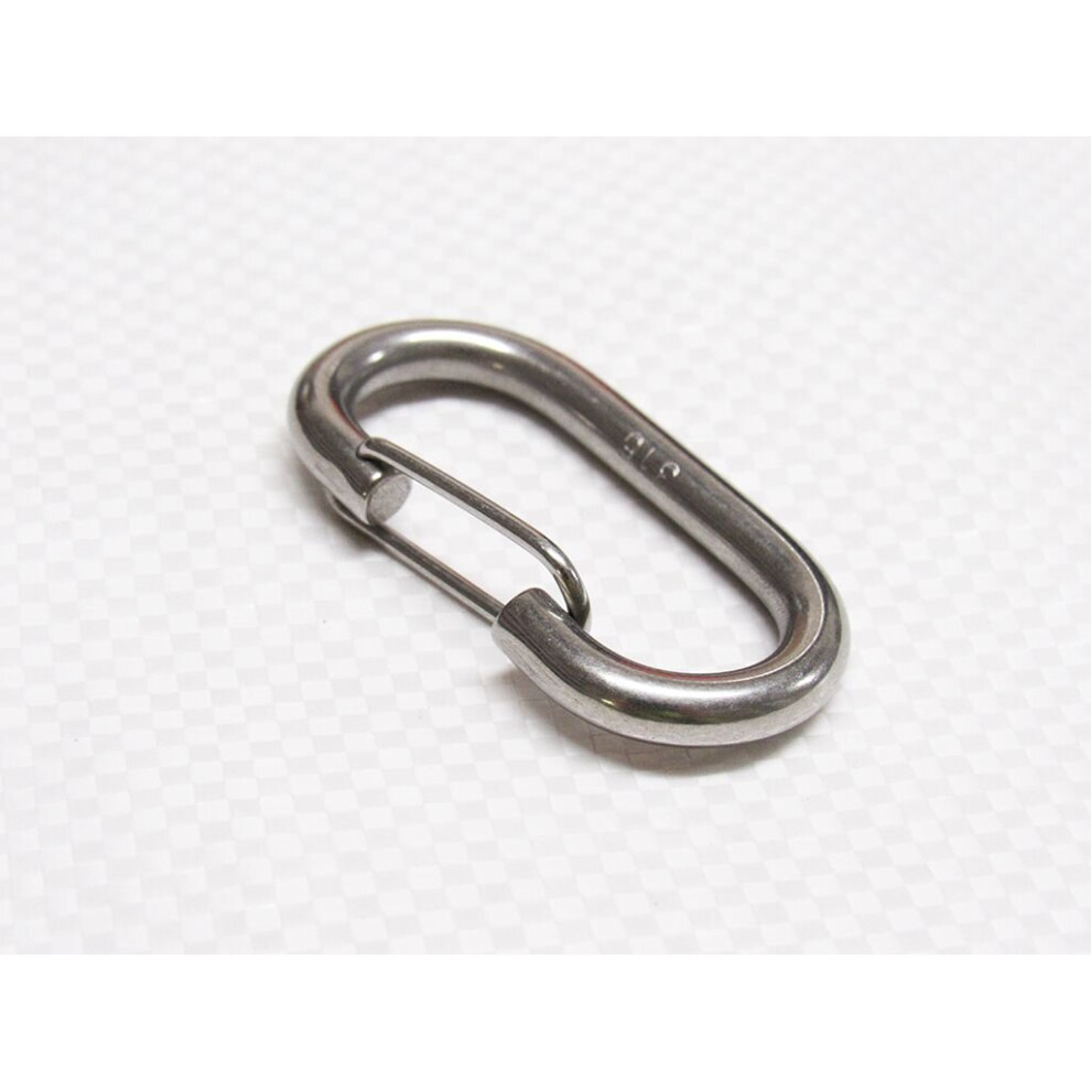 Stainless Steel Chain Link With Safety Catch 8Mm (316 Grade Lightweight Hook) 600988502369