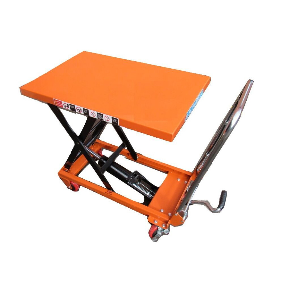 Hydraulic Scissor Lift Table 150Kg (Mobile Platform Cart Trolley Lifting Heavy Duty Workshop) 600988513396