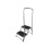 Double Anti Slip Step with Support Handrail (Caravan Motorhome Disabled Aid Assist) 1