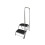 Double Anti Slip Step with Support Handrail (Caravan Motorhome Disabled Aid Assist) 2