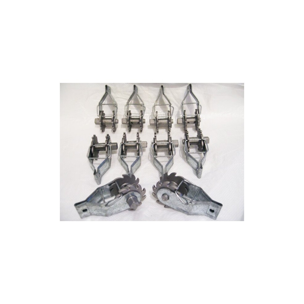 Securefix Direct Galvanised Wire Fence Ratchet Strainers X10 (Heavy Duty Tensioner)