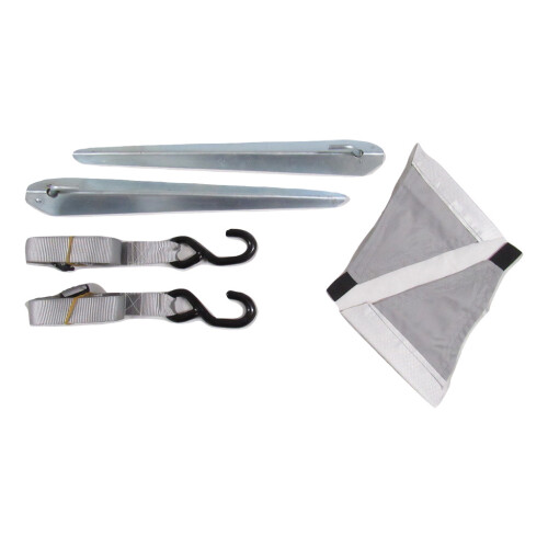 Roll Out Tie Down Wind Resistant Awning Kit -  Motorhome Caravan Camper