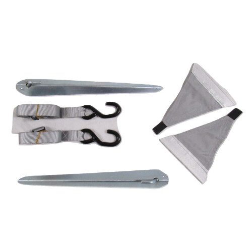Roll Out Tie Down Wind Resistant Awning Kit -  Motorhome Caravan Camper 1