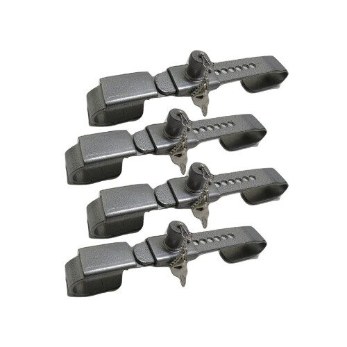 Shipping Container Lock x4 (23cm x 34cm Security Adjust Bar) 1