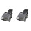 Zero Gravity Reclining Garden Chairs x2 (Folding Sun Lounger Patio) 2