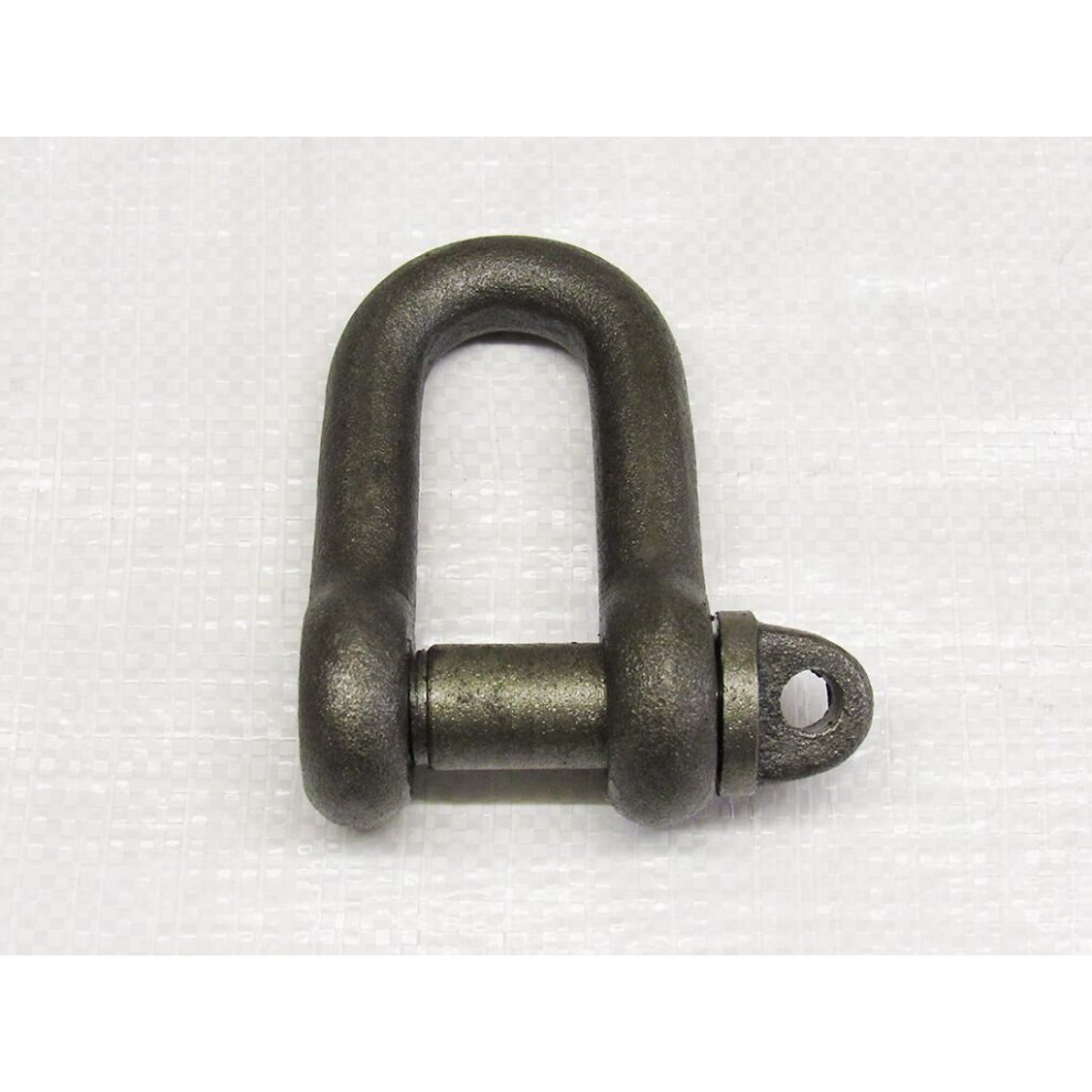 3.5 Ton Self Colour Screw Pin Small Dee Shackle - 3500Kg D Lifting Towing 600988500907