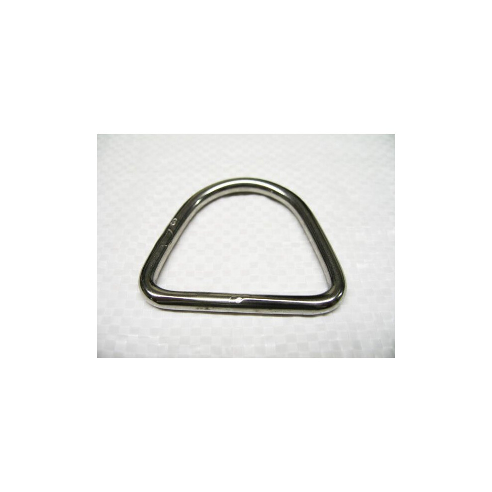 Stainless Steel D Ring 4Mm X 25Mm (Rigging Hardware Webbing Buckles) 707152584838