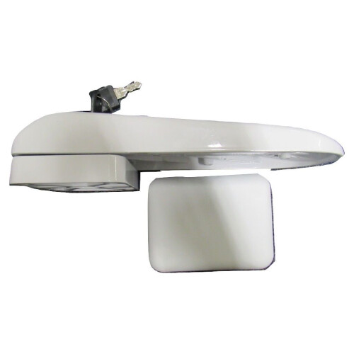 Motorhome Door Lock Plate - Caravan Entrance Security
