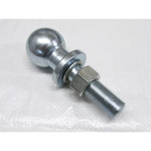 Tow Ball Short Shank 50MM & Chain (22MM Thread 3" 1.25 Ton Tractor)