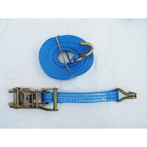 Tie Down Ratchet Strap 1.5T 5M x 25MM X1 (Cargo Lashing Load J Claw) on