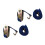 Ratchet Strap 25MM 0.8T 5M X2 (Tie Down Heavy Duty Cargo J Claw Hook) 2