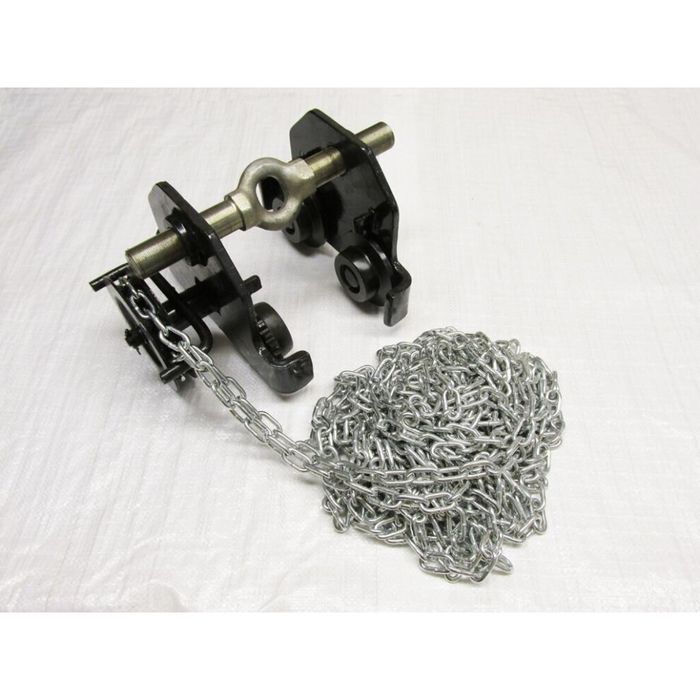 5 Ton X 6 Metre Screw Type Gear Trolley - Travel Girder Adjuster 600988508972