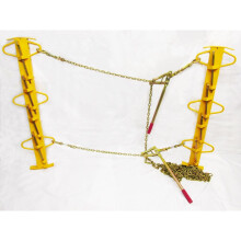 Steel Fence Boundary Clamp Kit 1M (Strainer Chain Wire Mesh Stock Fencing)