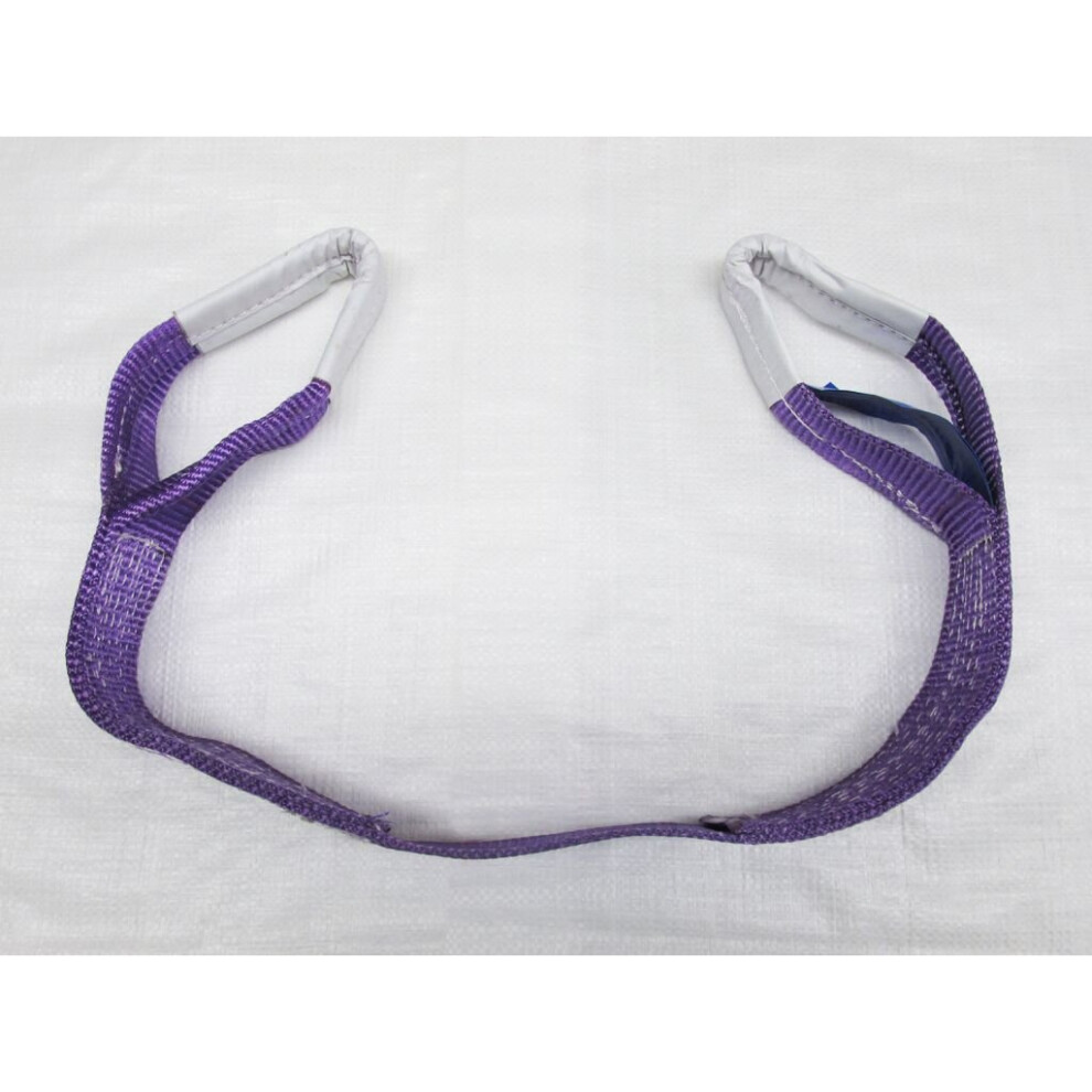 Simplex Web Sling 1 Ton 7 Metre 60Mm Width (1T 7M Violet Strap Hoist Lifting 1000Kg) 600988480117