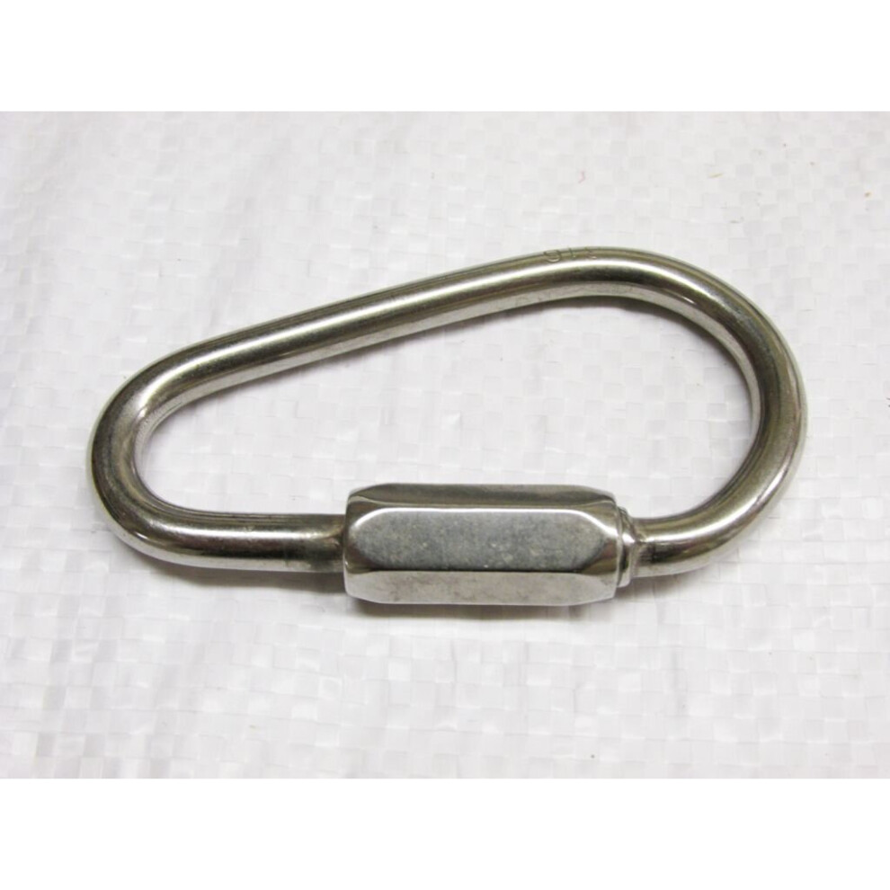 Pear Shaped Quick Link Stainless Steel 6MM (Chain Fastener)