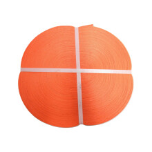 100M Coil of Orange 35MM x 3000KG Polyester Lashing Webbing - 100 Metre Straps Tie Down Belt Ratchet