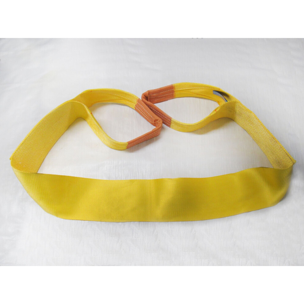 Simplex Web Sling 3 Ton 3 Metre 180Mm Width (3T 3M Yellow Strap Hoist 3000Kg) 600988505209