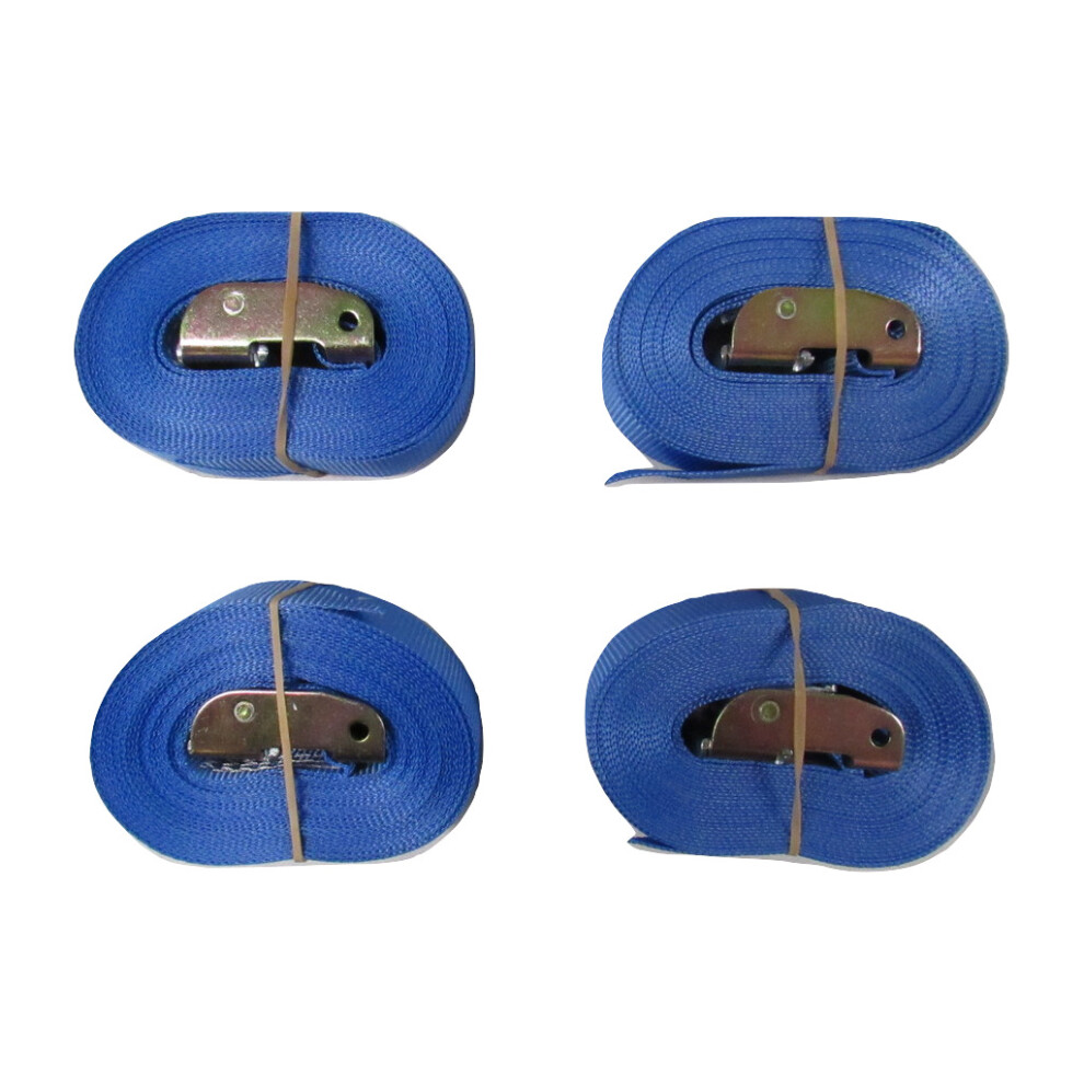 Cambuckle Tie Down Straps 35Mm 800Kg 8M X4 (Lashing Strap Secure Hold) 600988485082