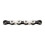 KMC: X12 SILVER BLACK - Silver and Black - 12 Speed 1