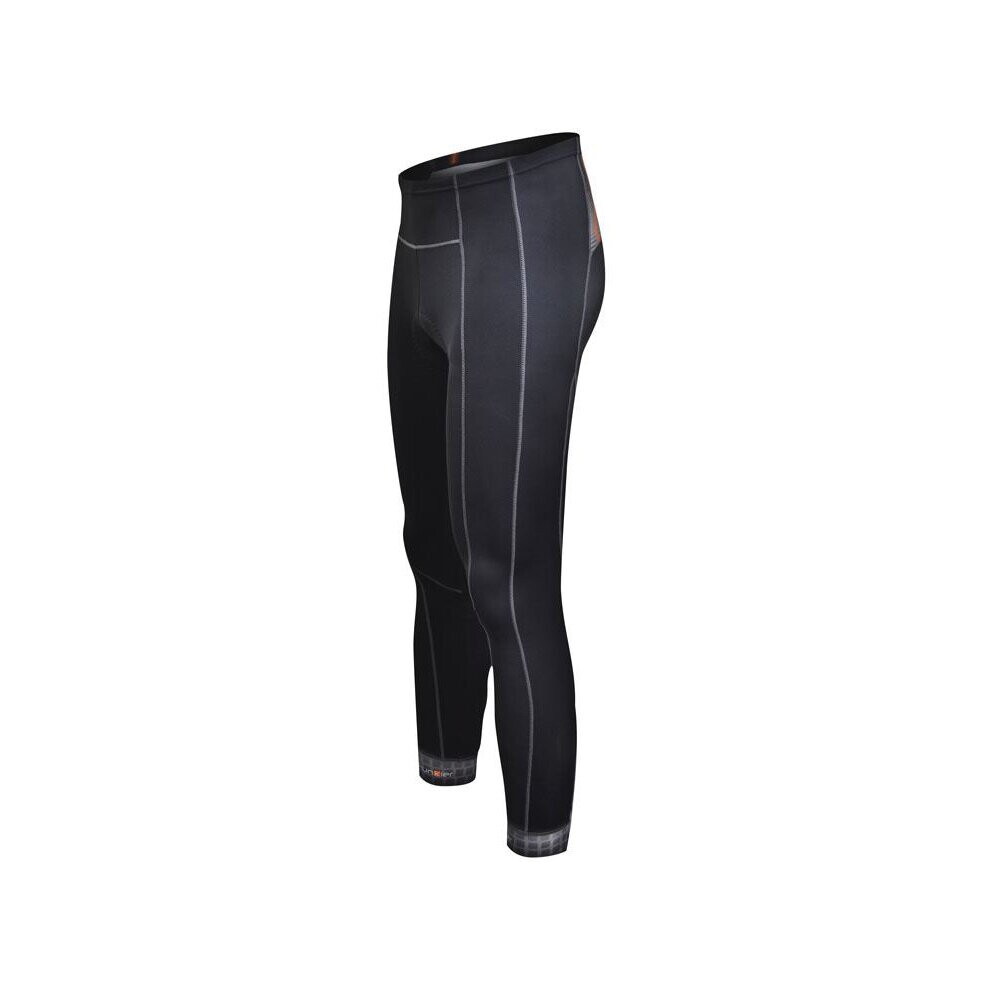 Funkier - Bike: Polar Active Thermal Microfleece Full Length Tights in Black (S-302-W-B14)-BLACK -SMALL 