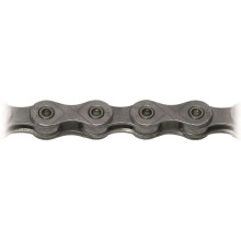 Cadena - KMC - E1 - Plata - 1/2 x 3/32 pulgadas - 130 eslabones - 9 velocidades