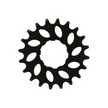 KMC: Ebike Specific Sprocket For Nuvinci Intenal Hub Gear 1/2"x3/32",2.2mm - Black - 20T