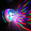 Disco Changing Bulb Lamp 3W E27 RGB Crystal Ball Auto Rotating LED Stage Light 2